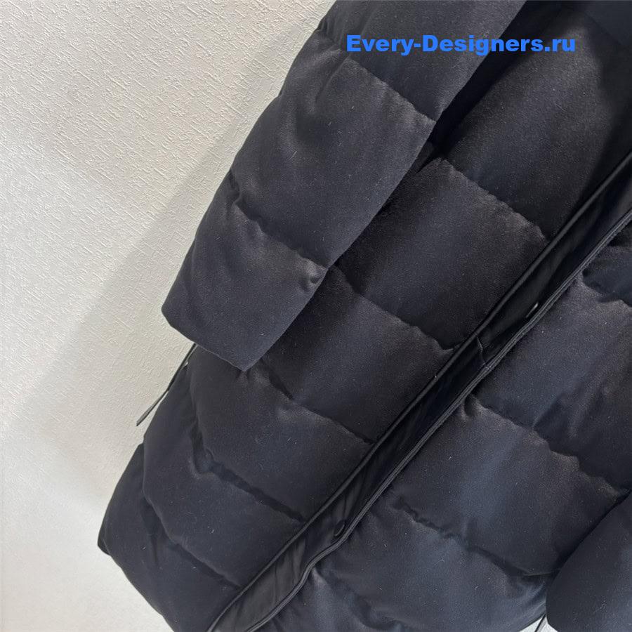 L0r0 P1ana cashmere mink collar down jacket