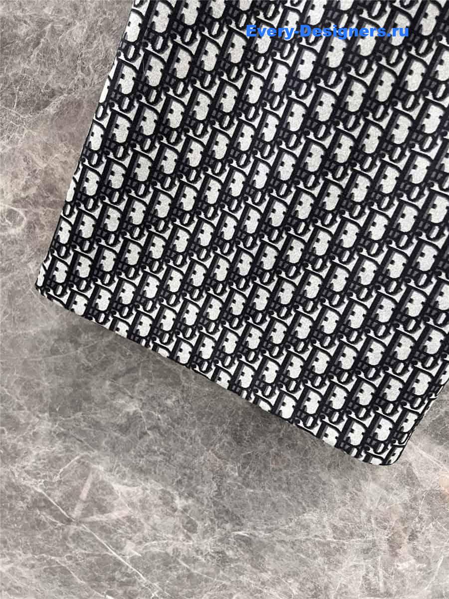 D10r wool classic monogram skirt