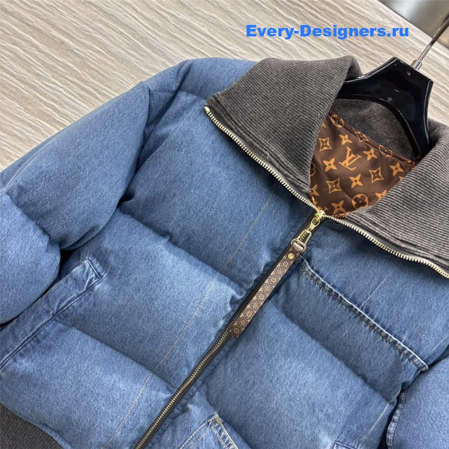 l0vis Vvtt0n lv short down jacket