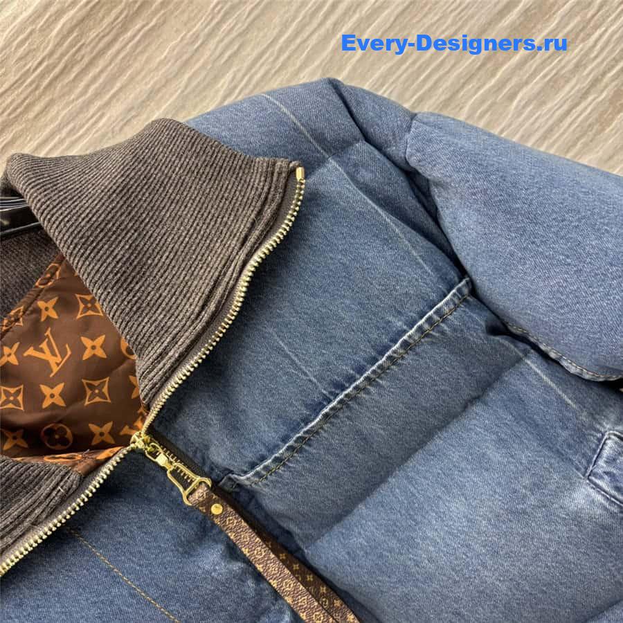 l0vis Vvtt0n lv short down jacket