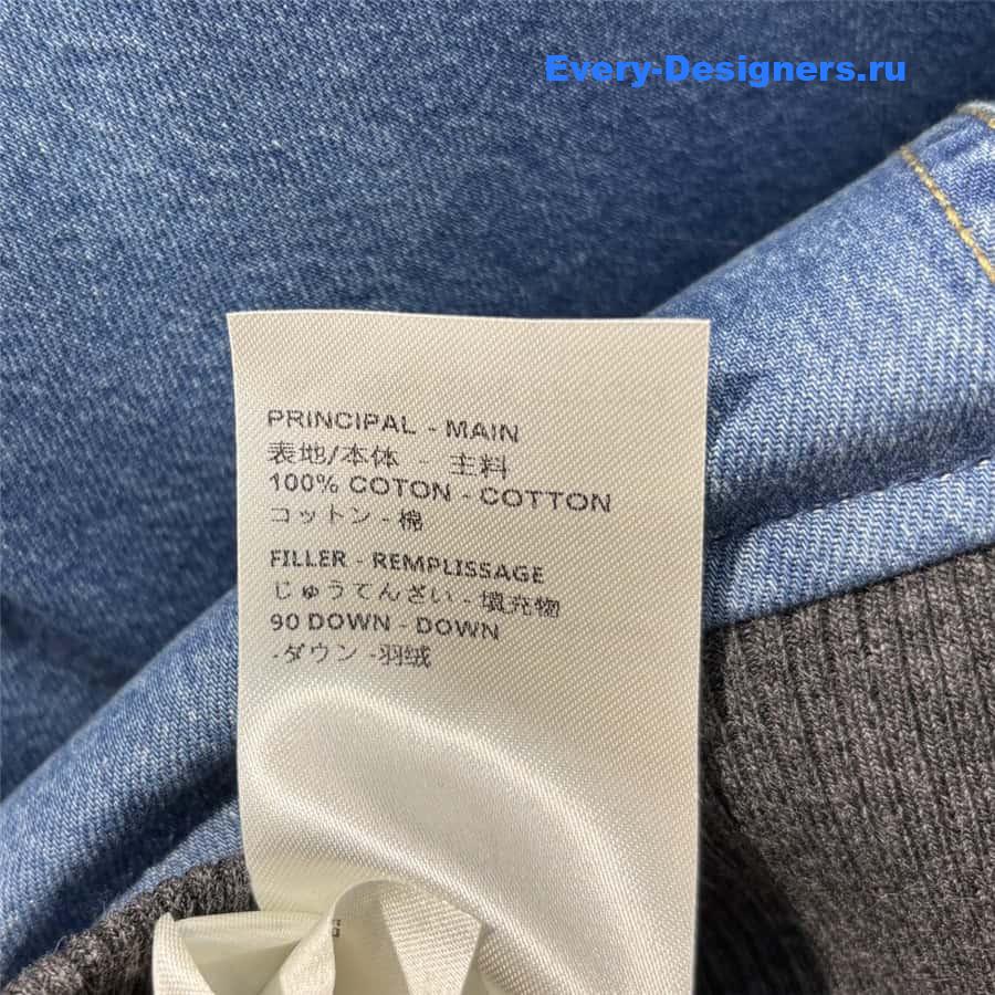 l0vis Vvtt0n lv short down jacket