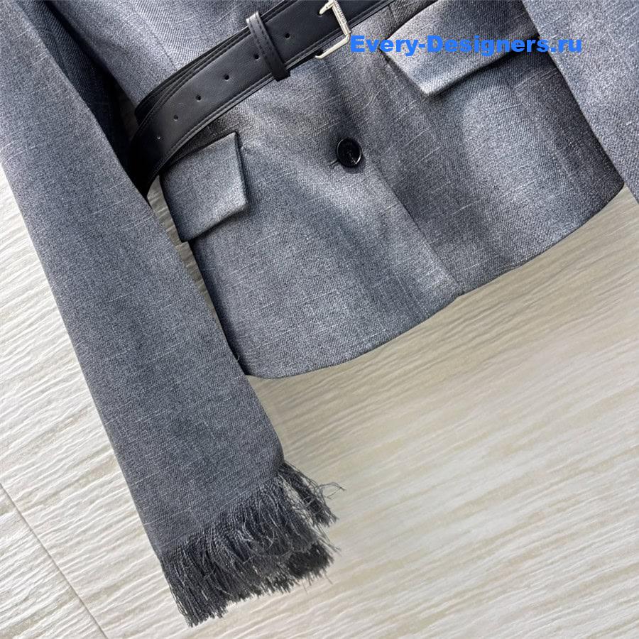 D10r woolen suit jacket