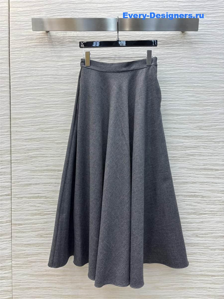 D10r woolen skirt