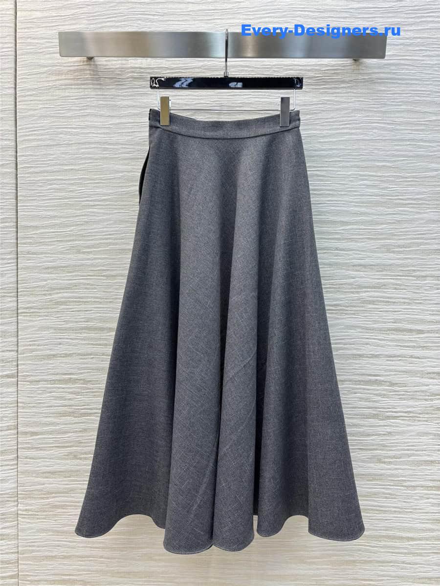 D10r woolen skirt