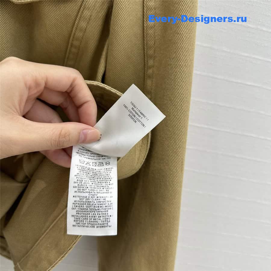 Balmain waist denim jacket