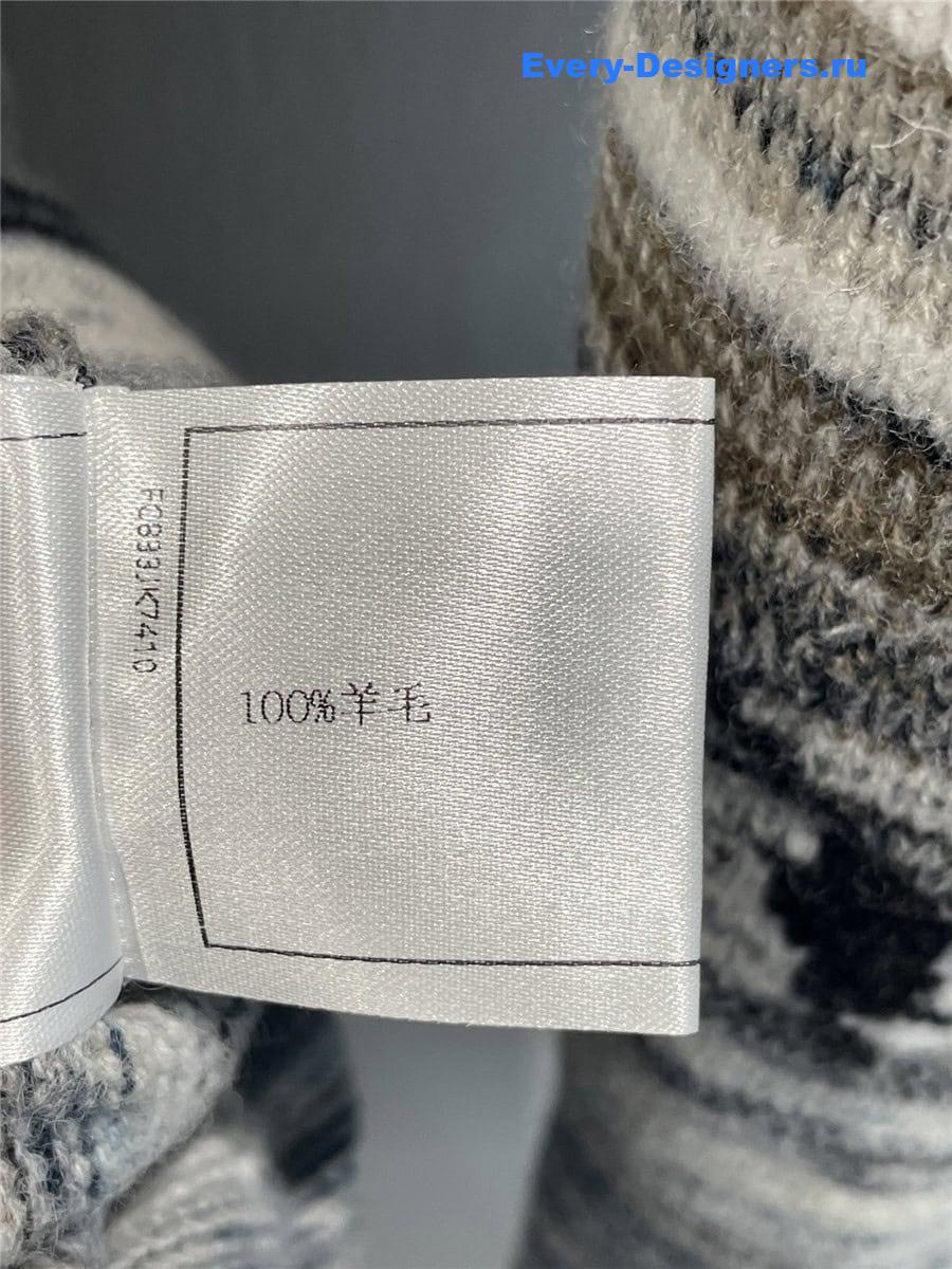 CC belted knitted cardigan