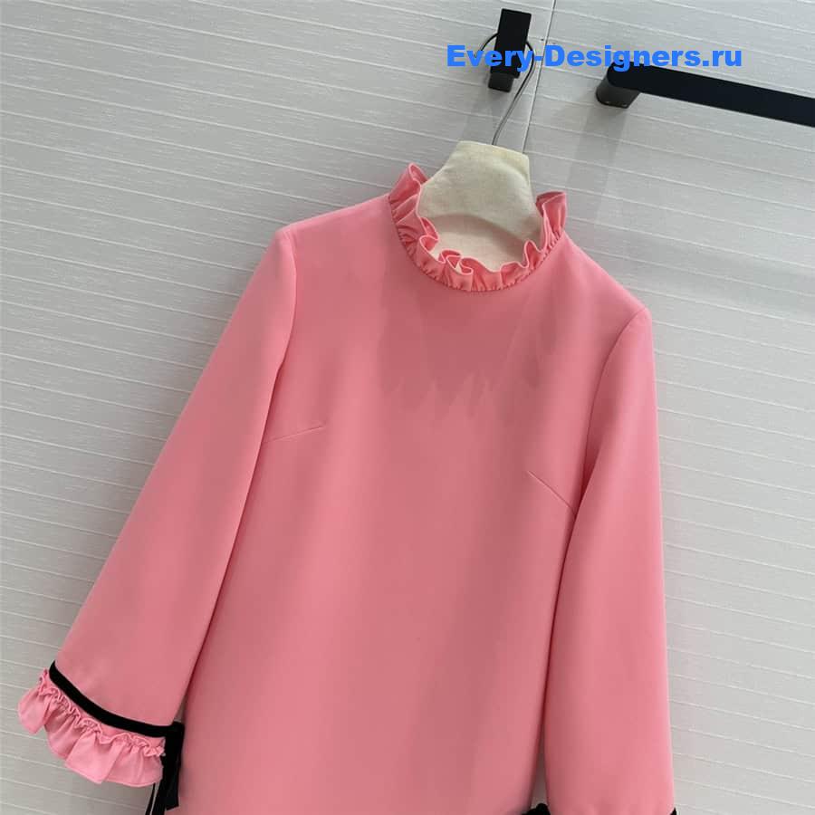 Va1e*ntin0 wide sleeve dress