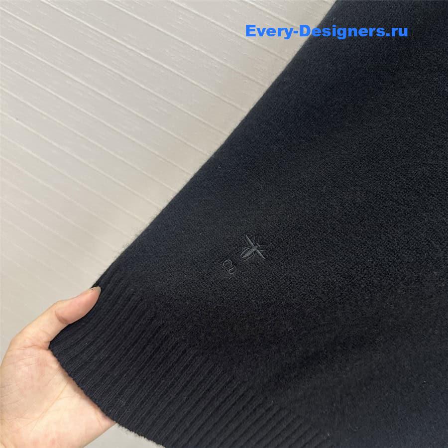 D10r twinset sleeveless knit top in black