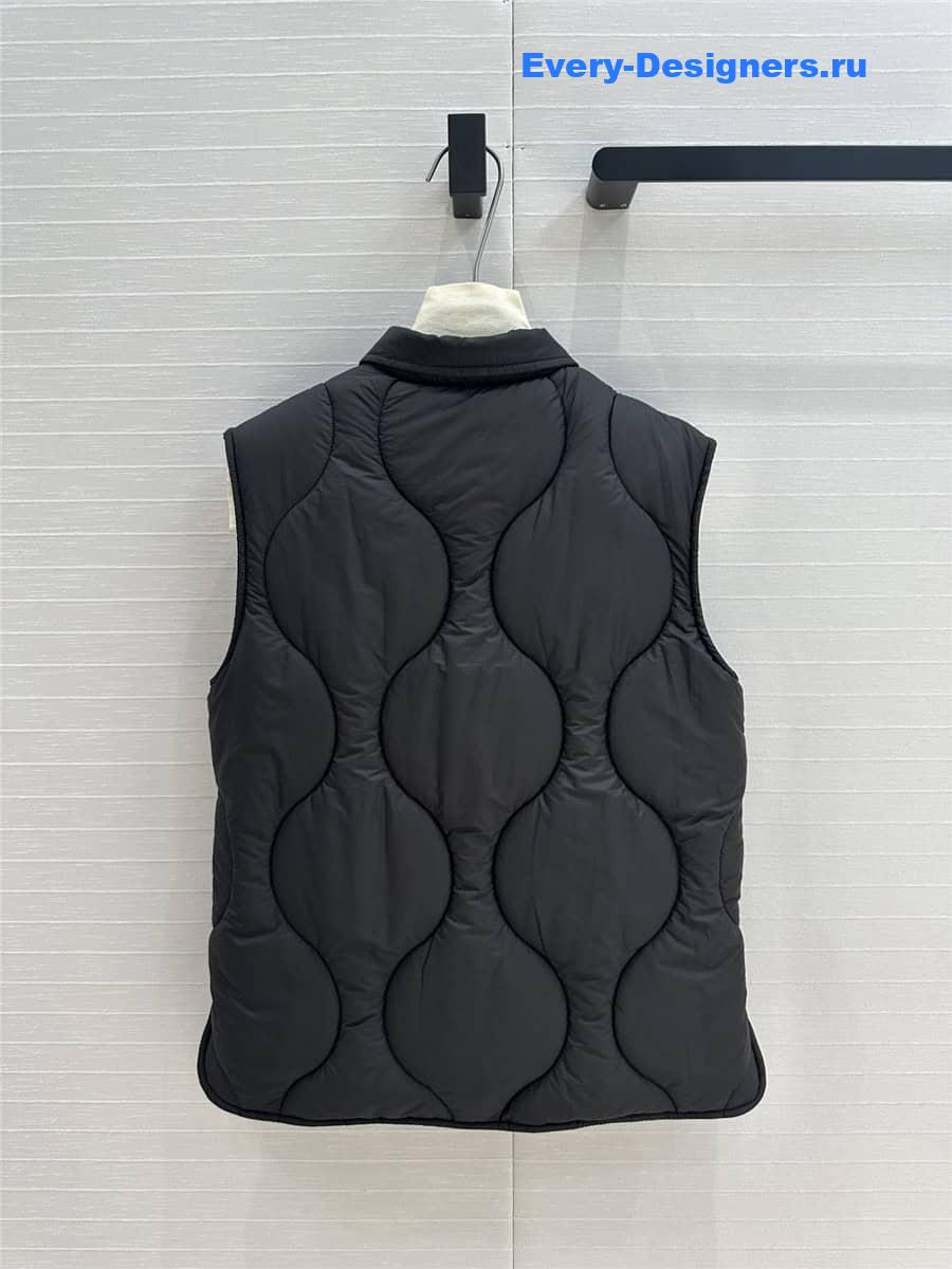 M1um1u quilted waistcoat