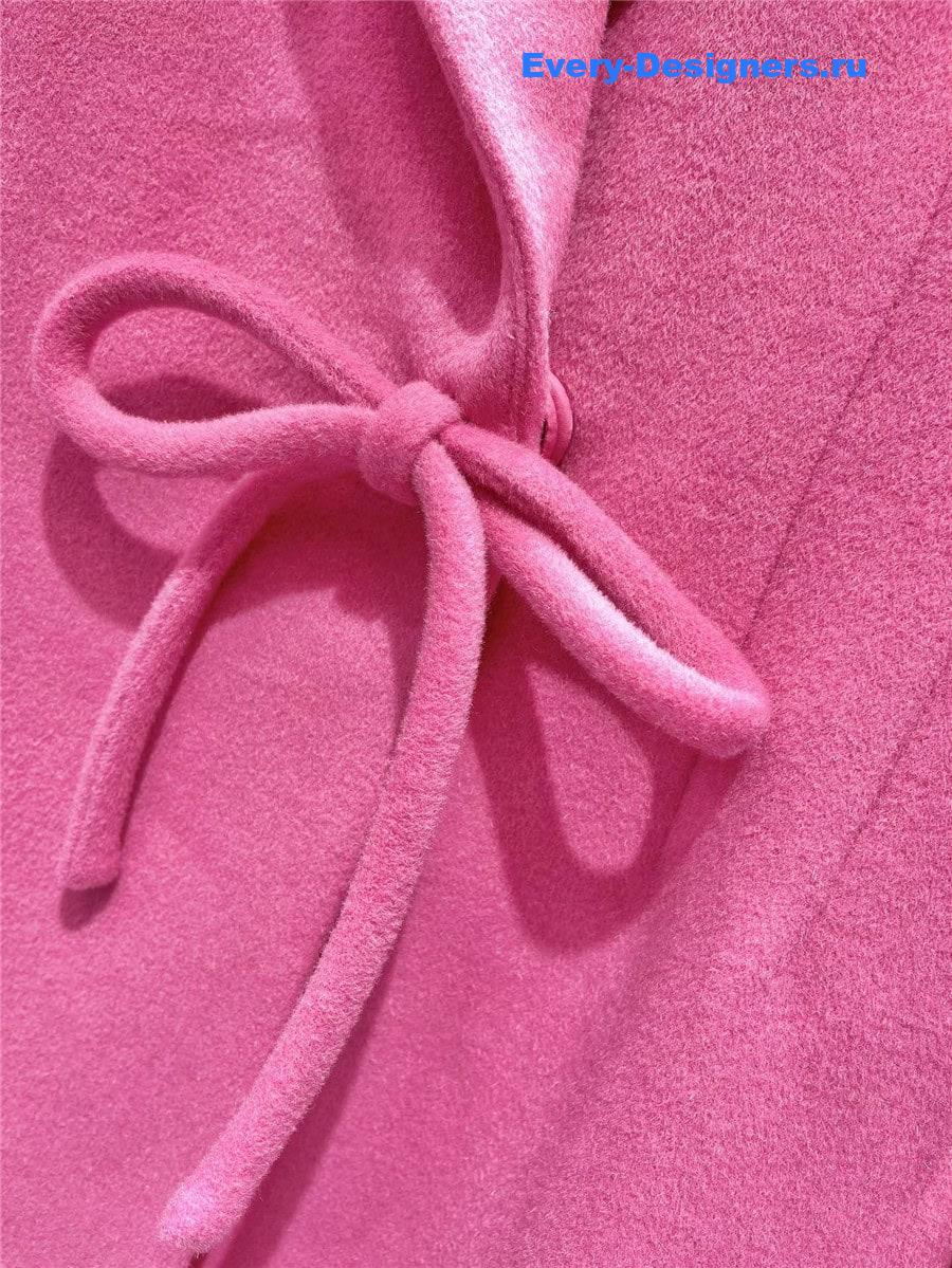 Va1e*ntin0 cashmere bow coat