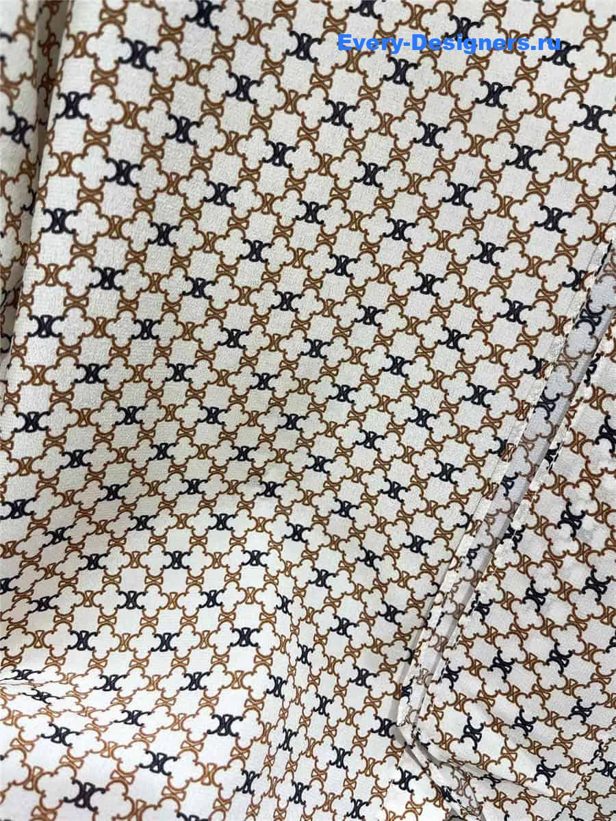 Ce1i*e rattan check print shirt