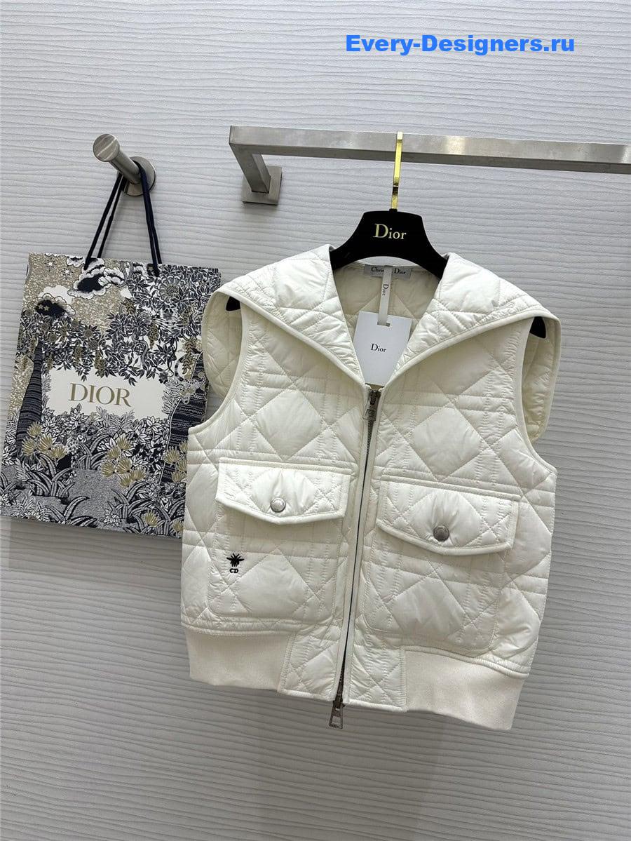D10r quilted vest jacket
