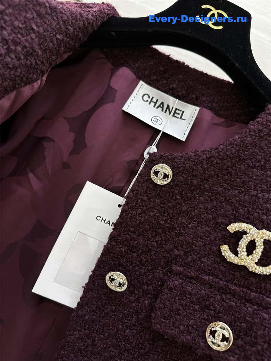 CC soft tweed jacket