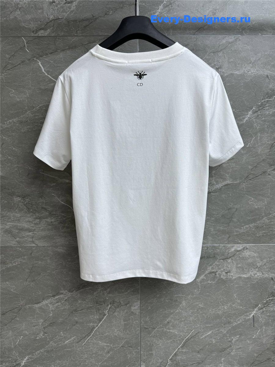 D10r logo embroidered t-shirt