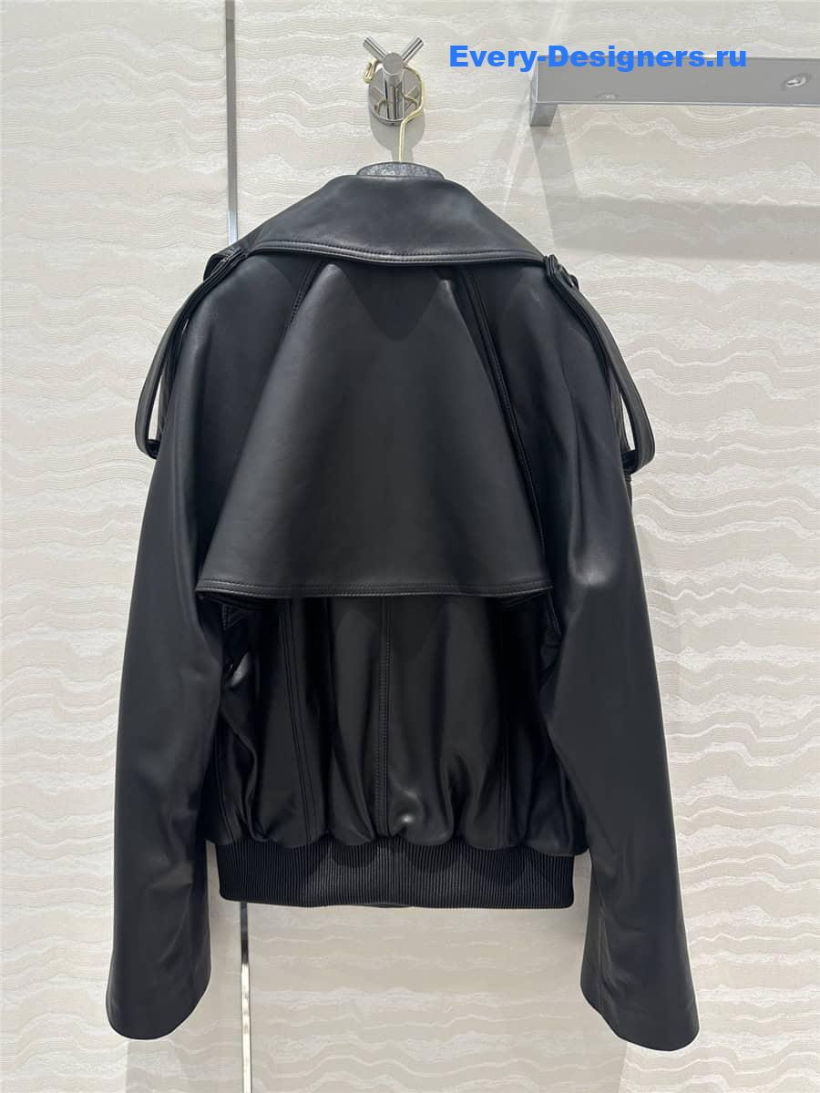 L0ew* leather jacket