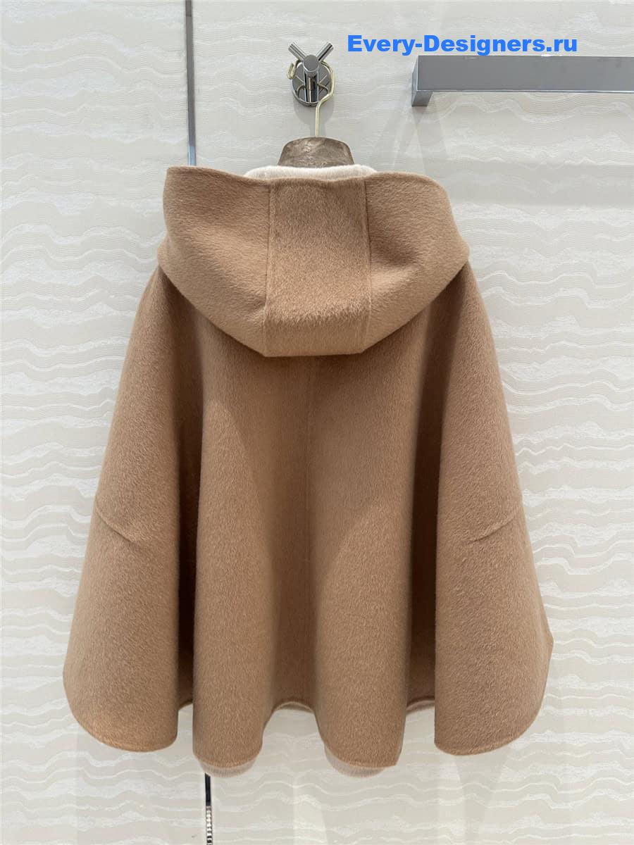 L0r0 P1ana cashmere shawl cape