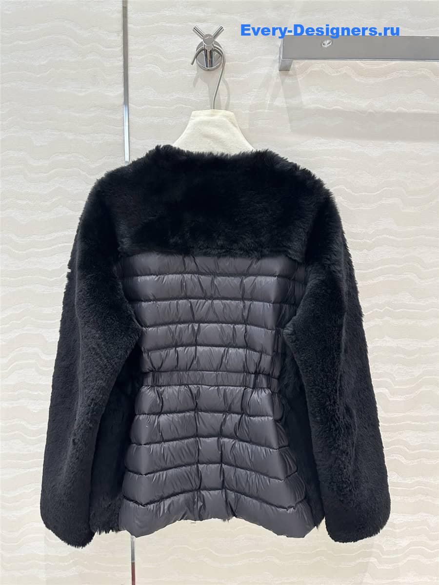 Moncler fur coat