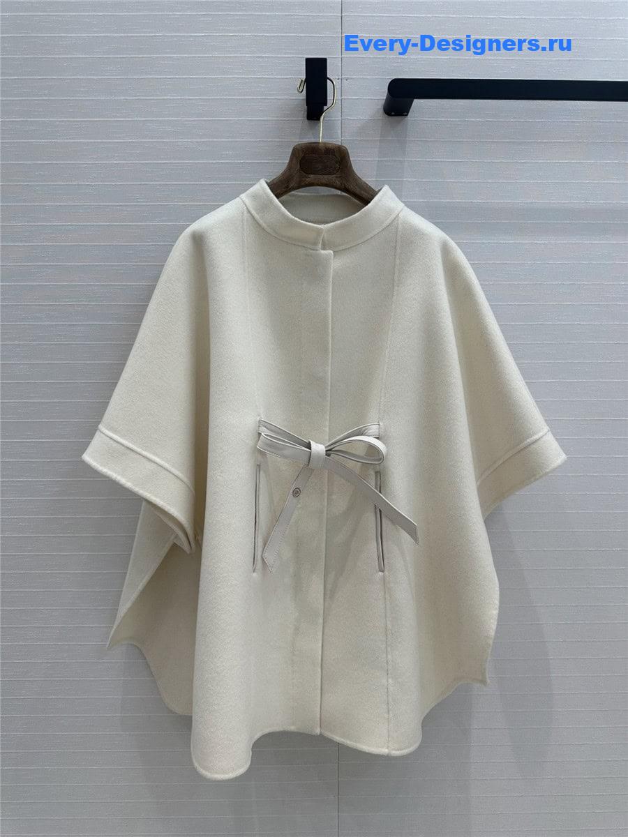 L0r0 P1ana cashmere cape coat