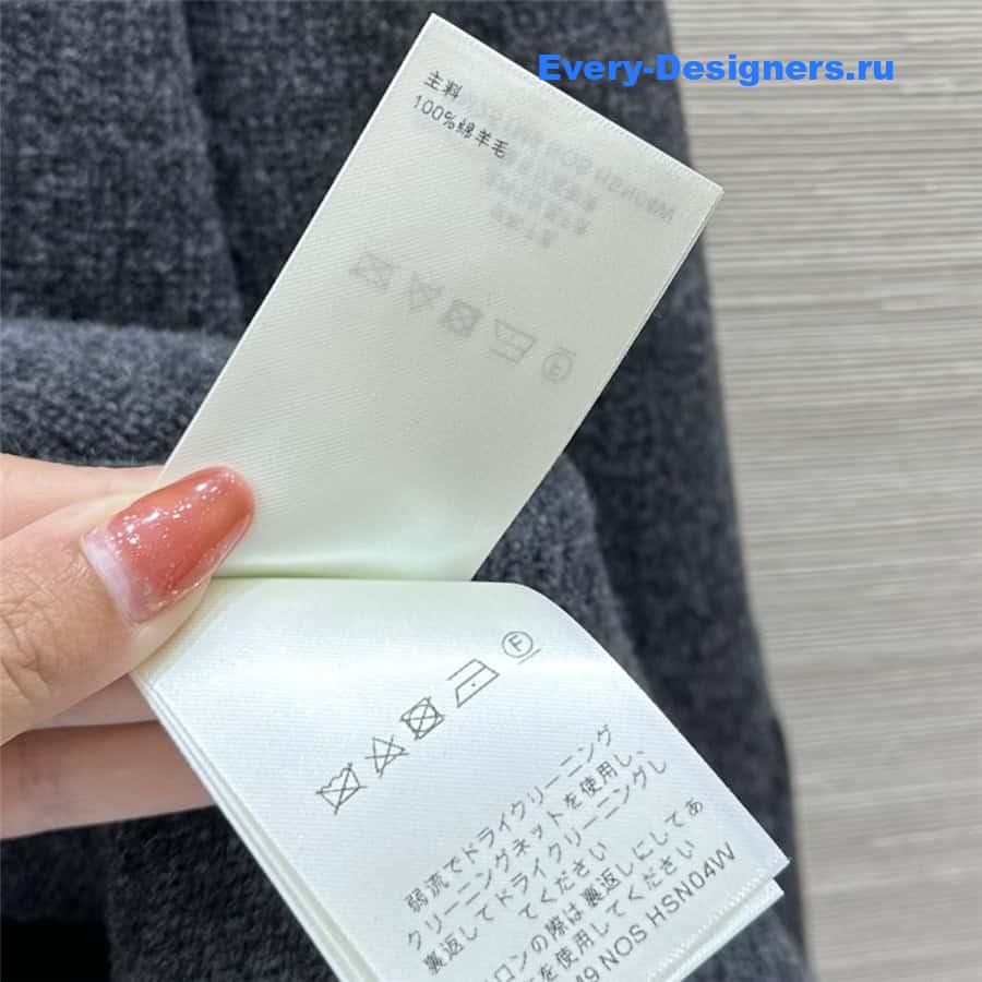 LV Monogram Jacquard Half Zip Sweater