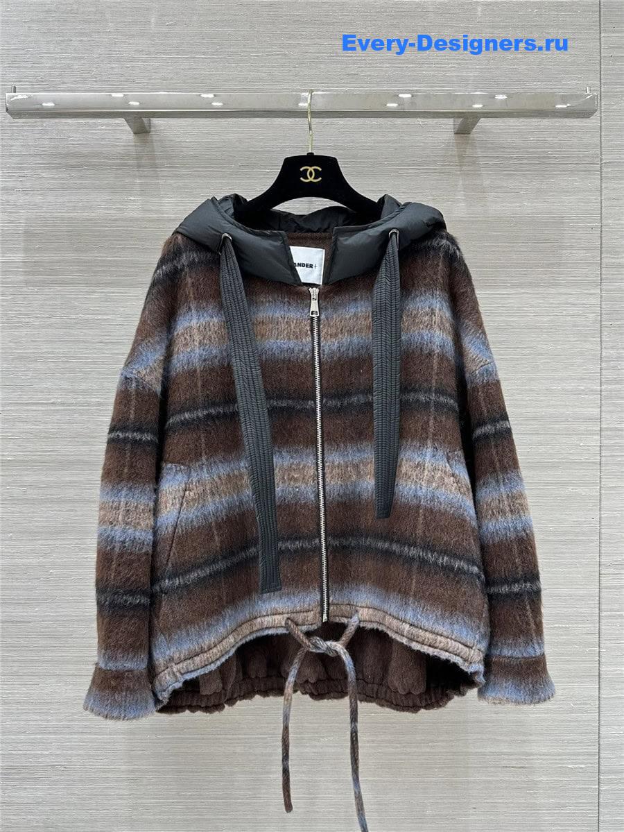 jil sander cashmere short coat