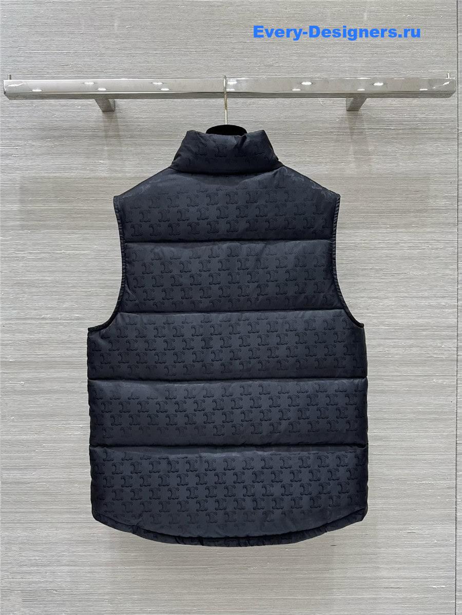 Ce1i*e quilted jacket down vest