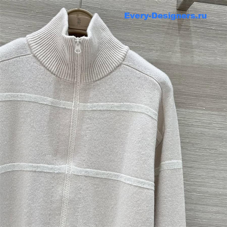 BC Cashmere Zip-Up Cardigan