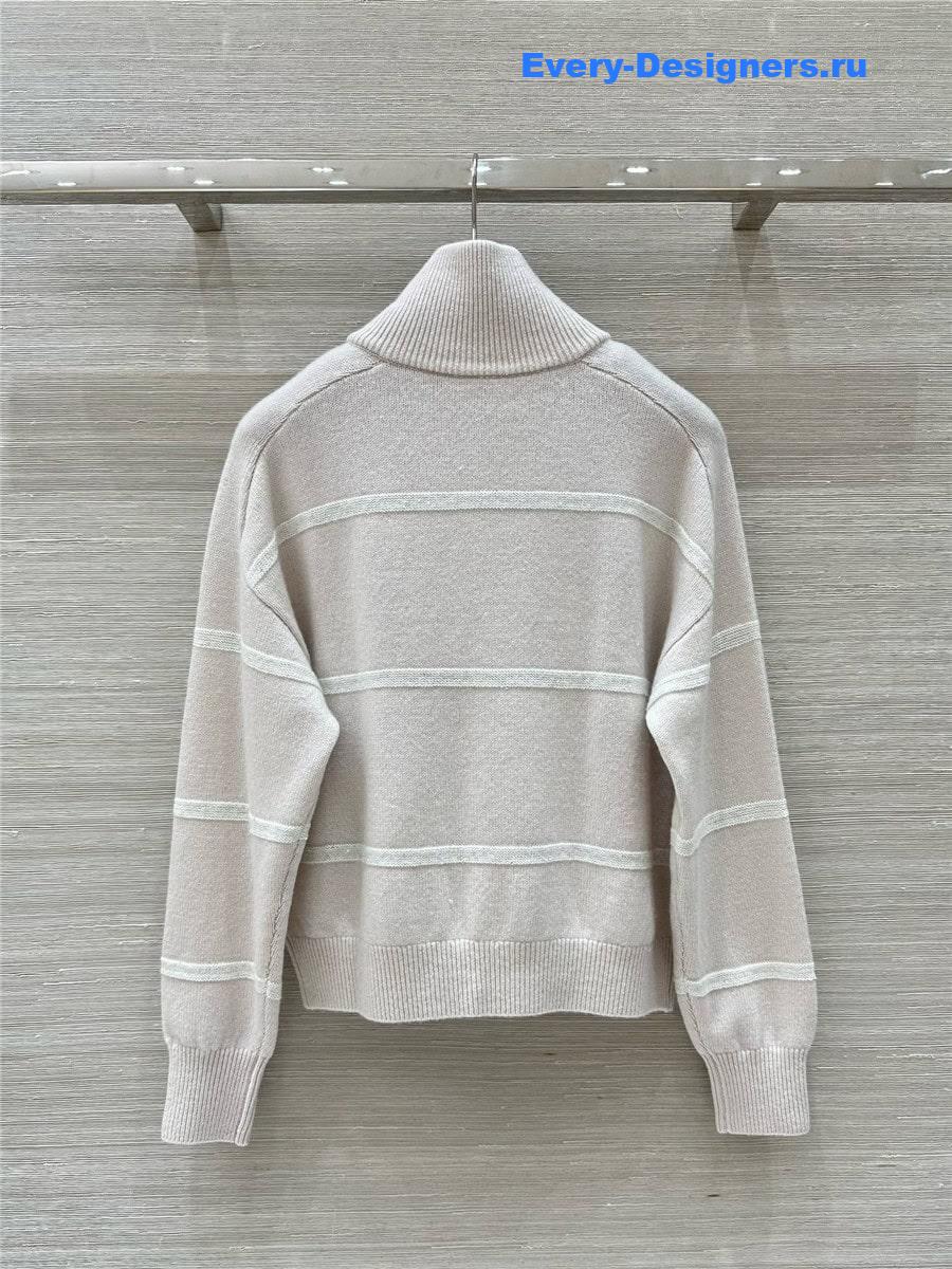 BC Cashmere Zip-Up Cardigan