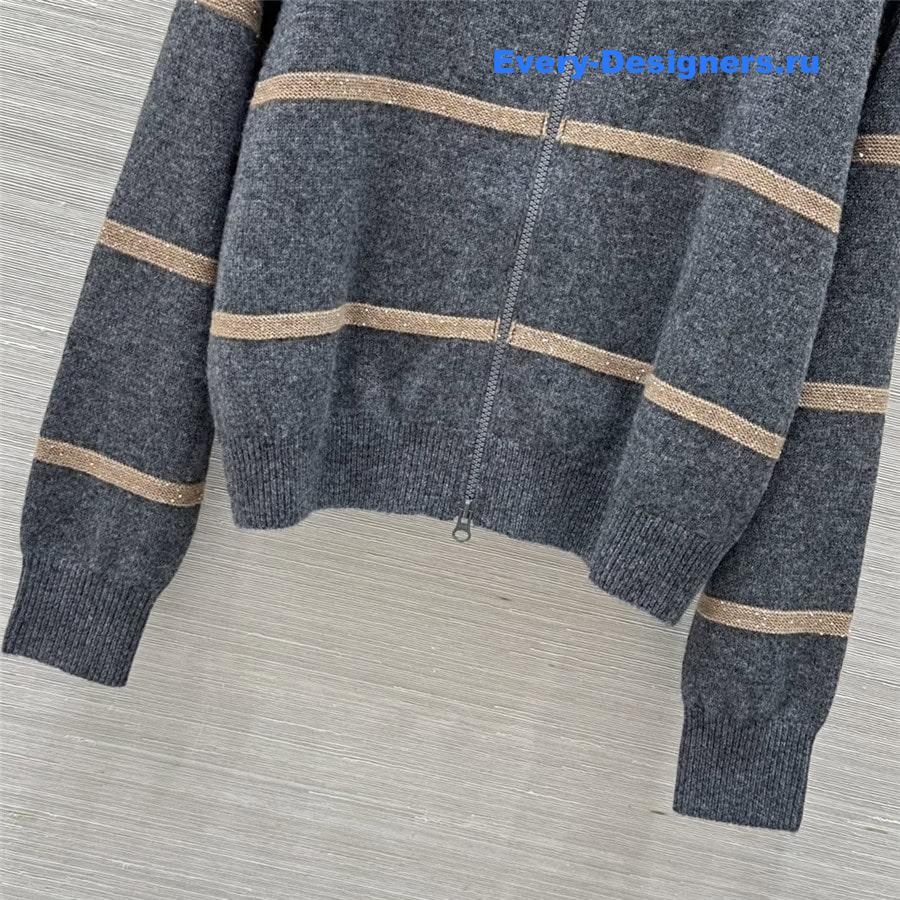 BC Cashmere Zip-Up Cardigan