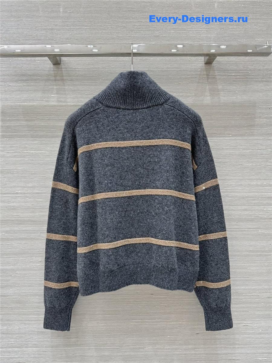 BC Cashmere Zip-Up Cardigan