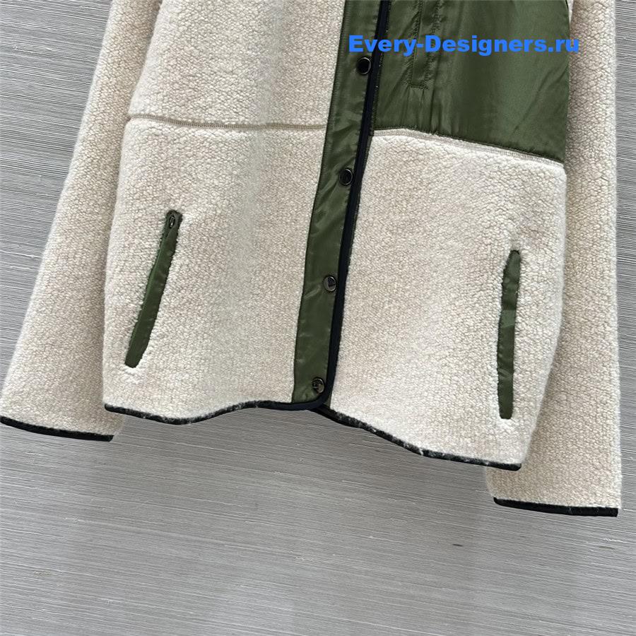 L0r0 P1ana curly cashmere coat