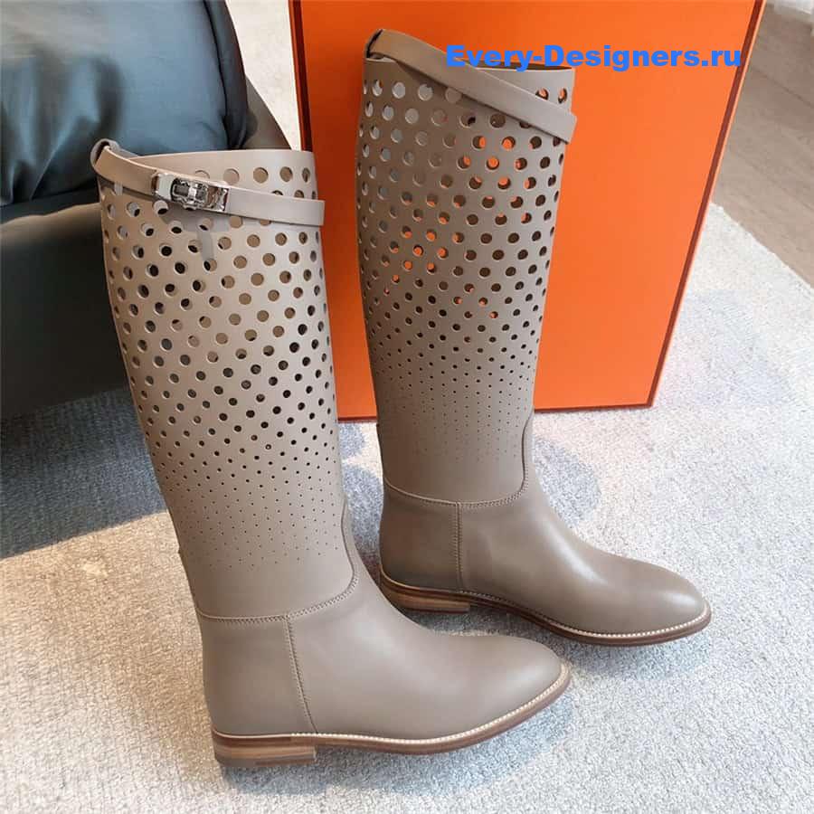 H**me5 perforated jumping boots