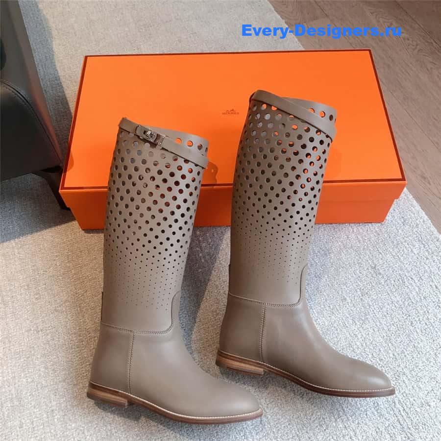 H**me5 perforated jumping boots