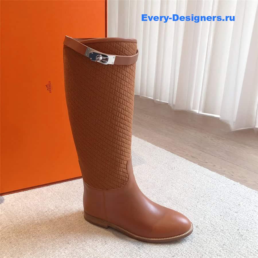 H**me5 jumping boot brown