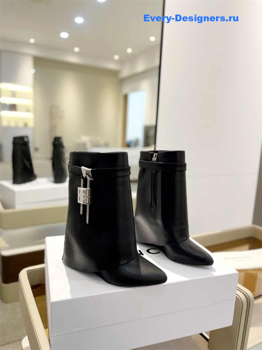 Givenchy Shark Lock Ankle Boots