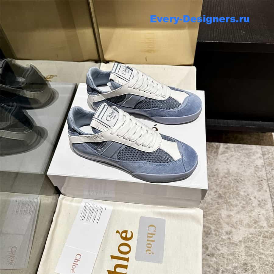 Chloé Kick Blue Sneakers
