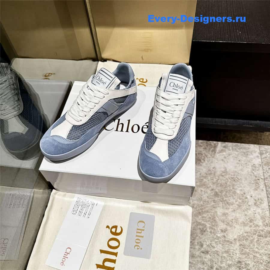 Chloé Kick Blue Sneakers