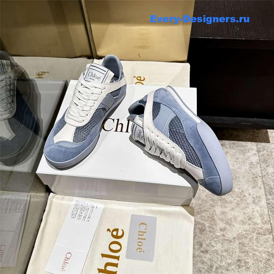 Chloé Kick Blue Sneakers