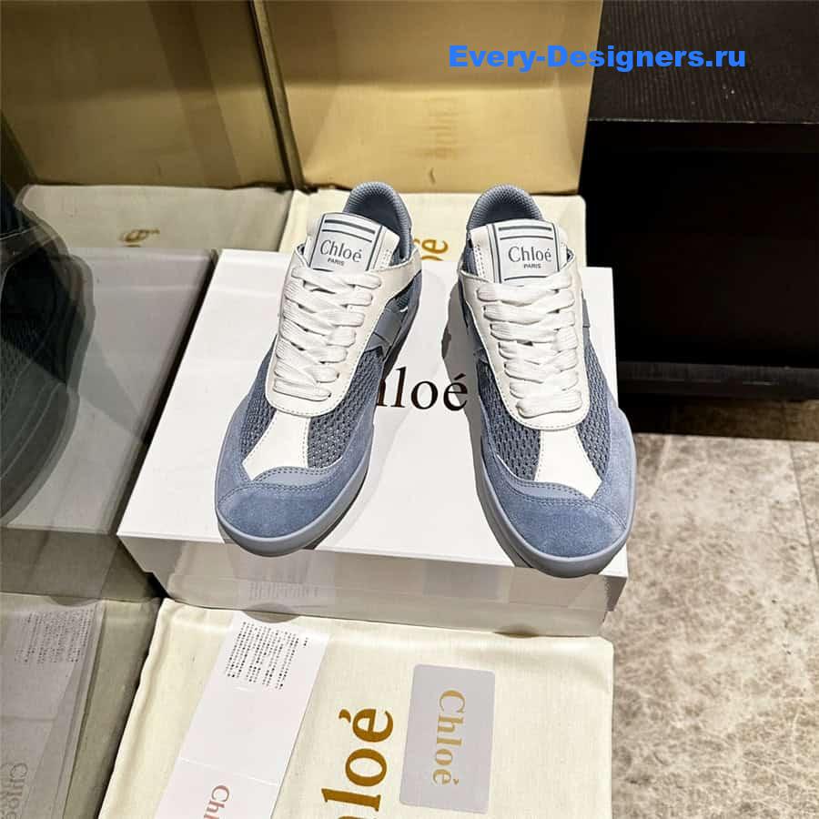 Chloé Kick Blue Sneakers