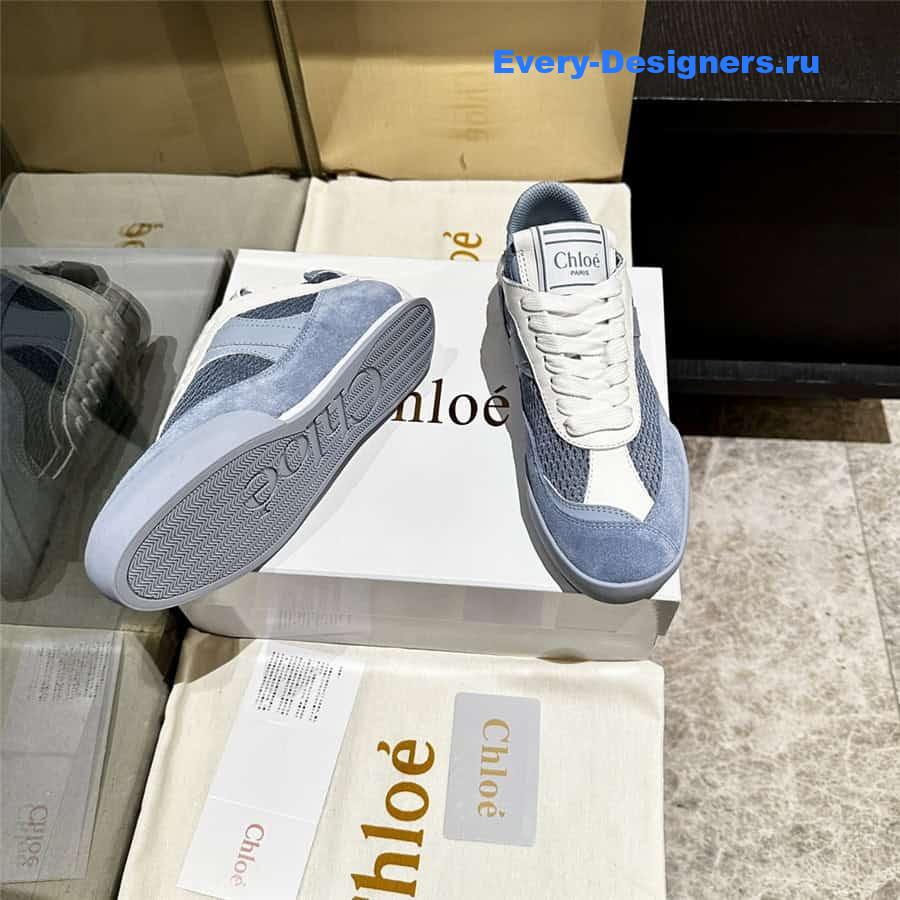 Chloé Kick Blue Sneakers