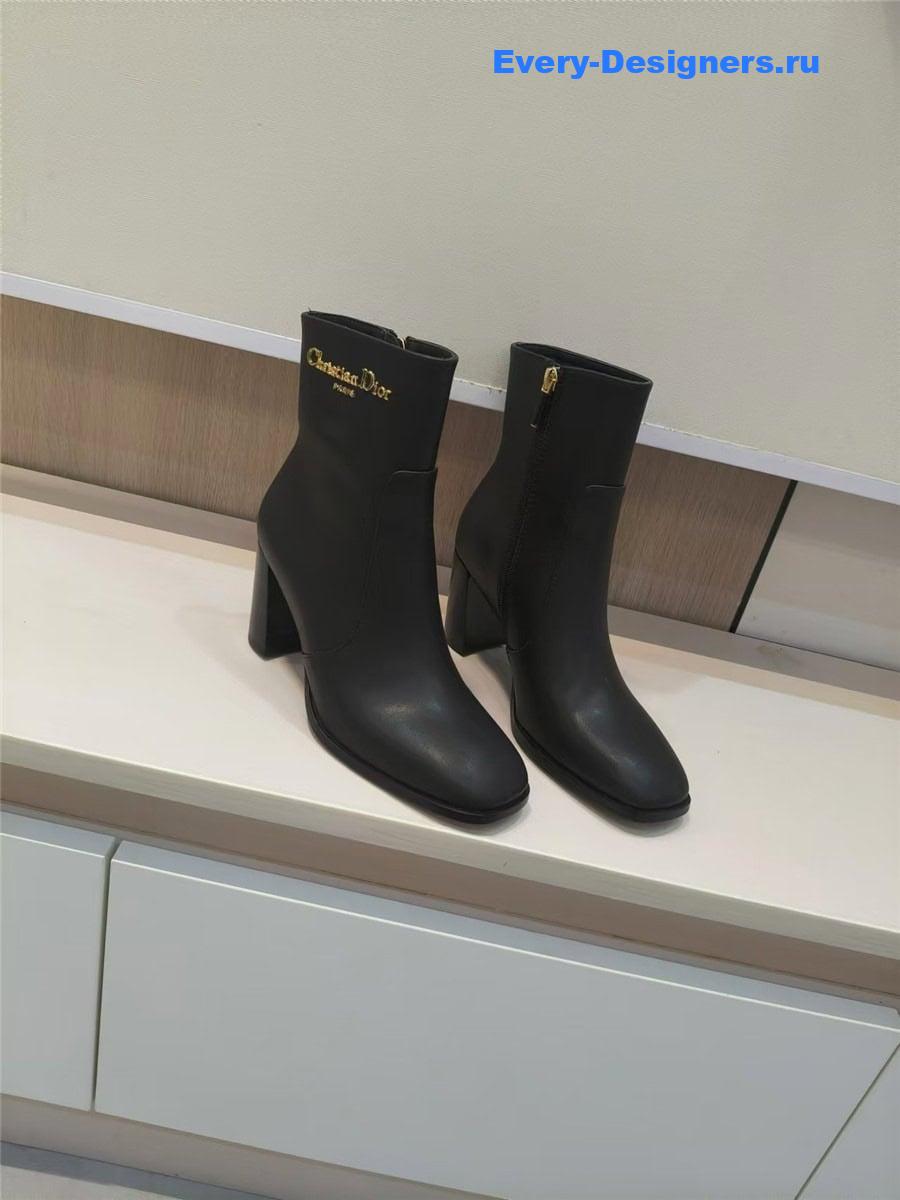 D10r d-town heeled ankle boots black