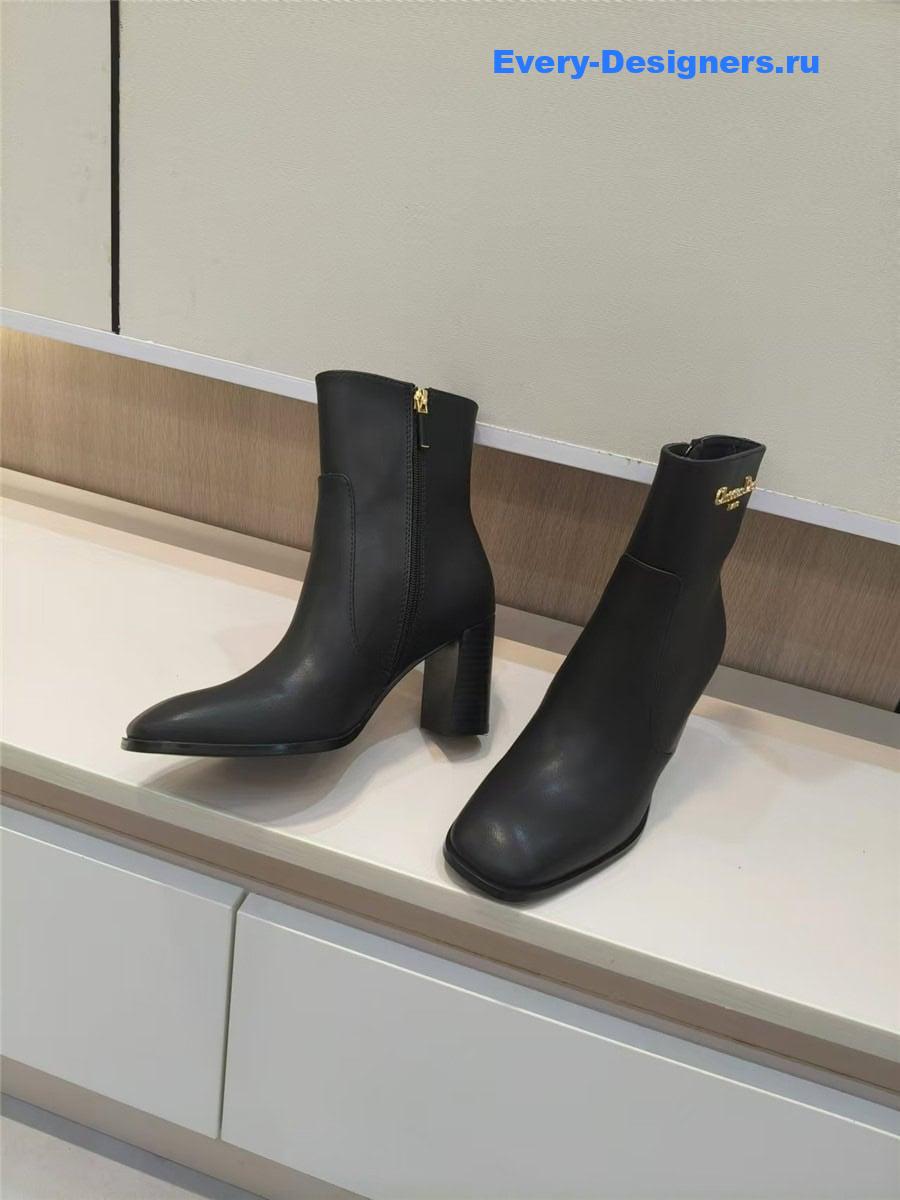 D10r d-town heeled ankle boots black