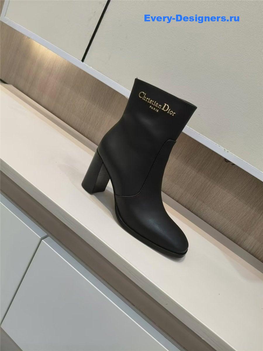 D10r d-town heeled ankle boots black