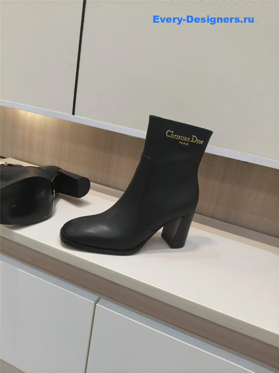 D10r d-town heeled ankle boots black