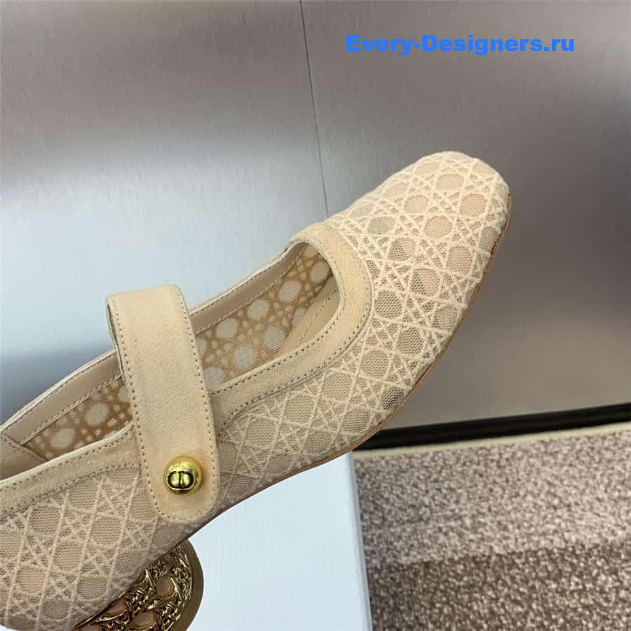 D10r mary jane nude transparent mesh pumps