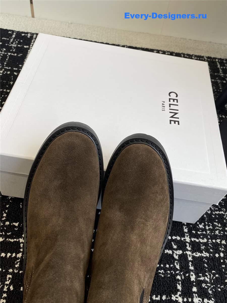 Ce1i*e suede chelsea boots for women