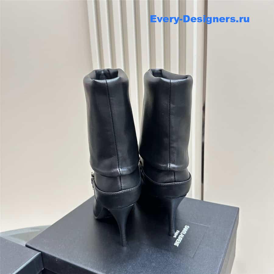 Y51 side zipper ankle boots