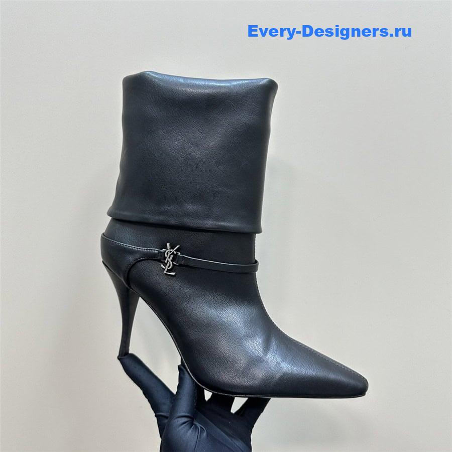 Y51 side zipper ankle boots