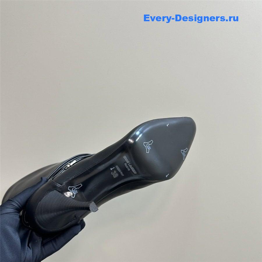 Y51 side zipper ankle boots