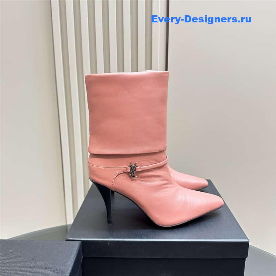 Y51 side zipper ankle boots