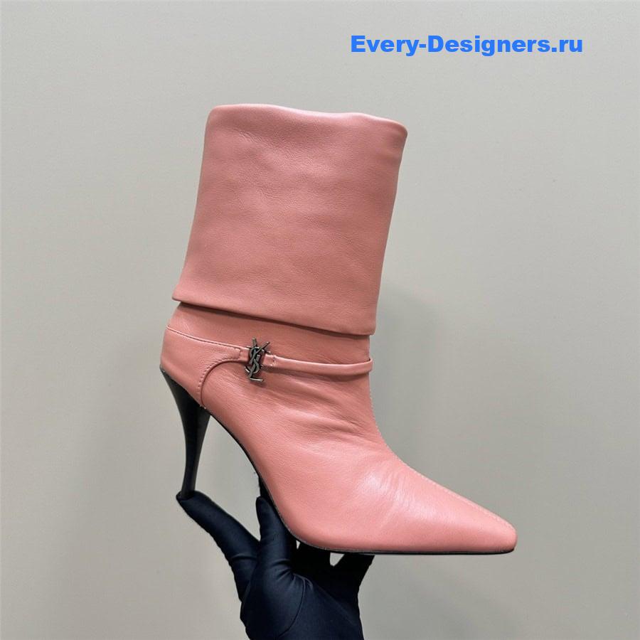 Y51 side zipper ankle boots